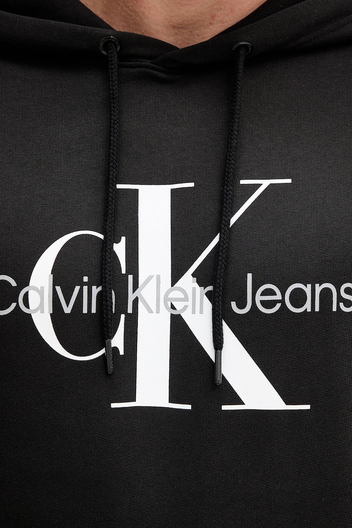 Calvin Klein Jeans pamut melegítőfelső fekete J30J320934