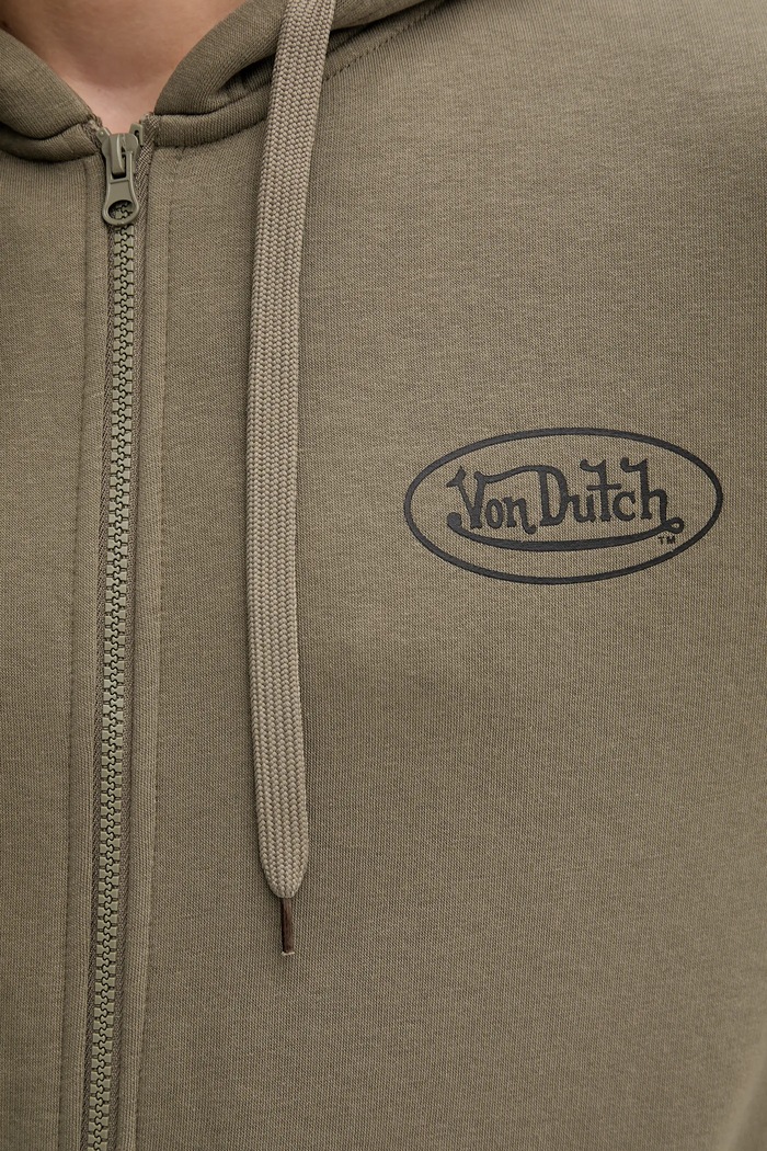 Mikina Von Dutch VD.1.SWZ.SLI zelená