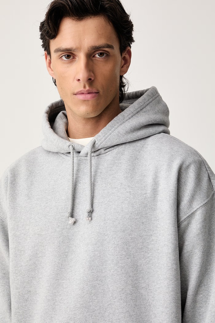 Levi's mikina s kapucňou pánska s bavlnou WORKWEAR PO sivá 0084Q