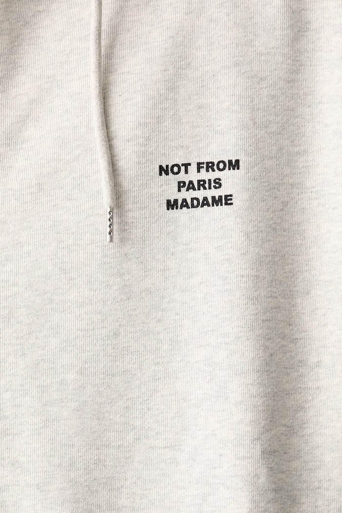 Drôle de Monsieur Slogan mikina na zips bavlnená pánska PERM.HO207.CO312
