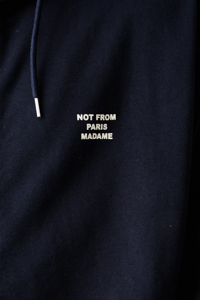 Drôle de Monsieur bluza rozpinana męska bawełniana Slogan PERM.HO207.CO312