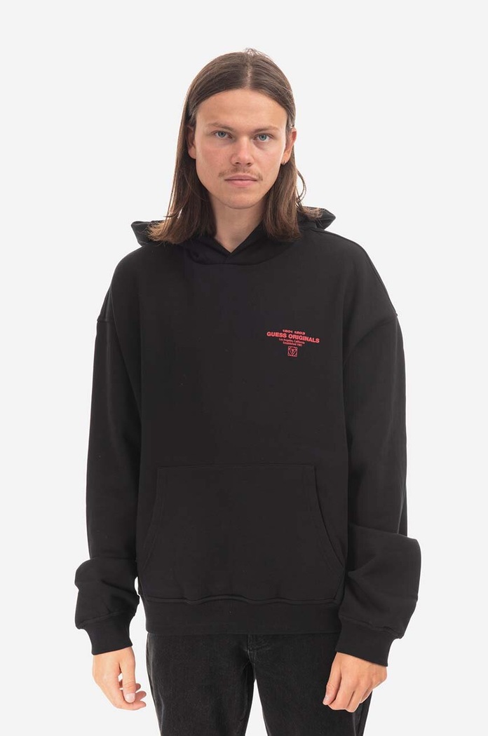 Μπλούζα Guess Originals Go Harper Ls Hoodie M2BQ05.K9YH1 μαύρο AA00