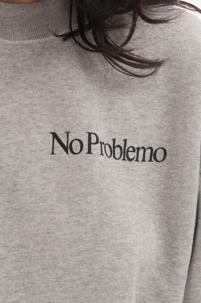 Aries cotton sweatshirt Mini Problemo COAR20009