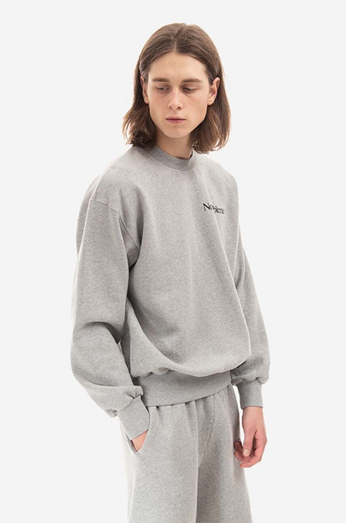 Aries cotton sweatshirt Mini Problemo COAR20009 gray