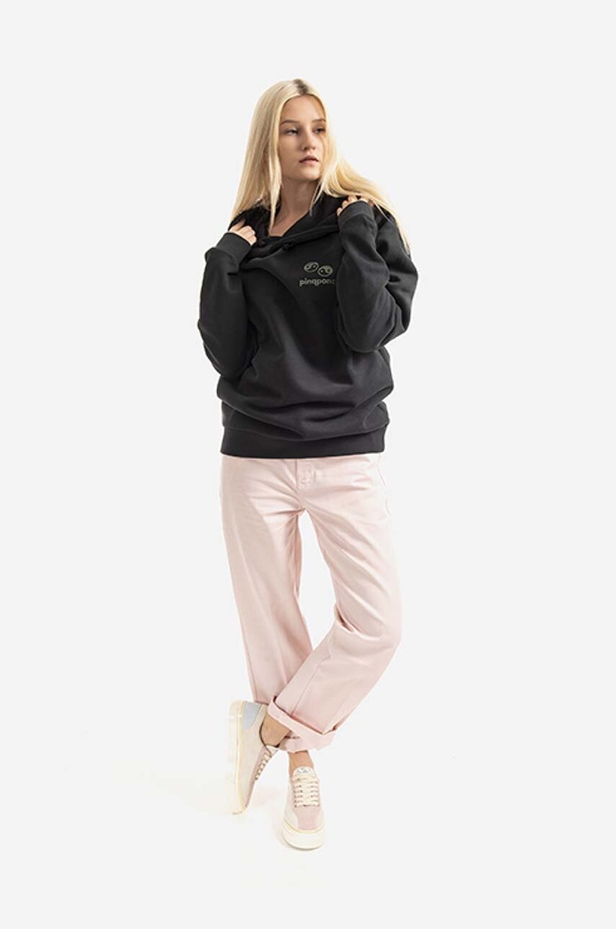 Odzież PinqPonq bluza bawełniana PPC.HOD.801Y szary
