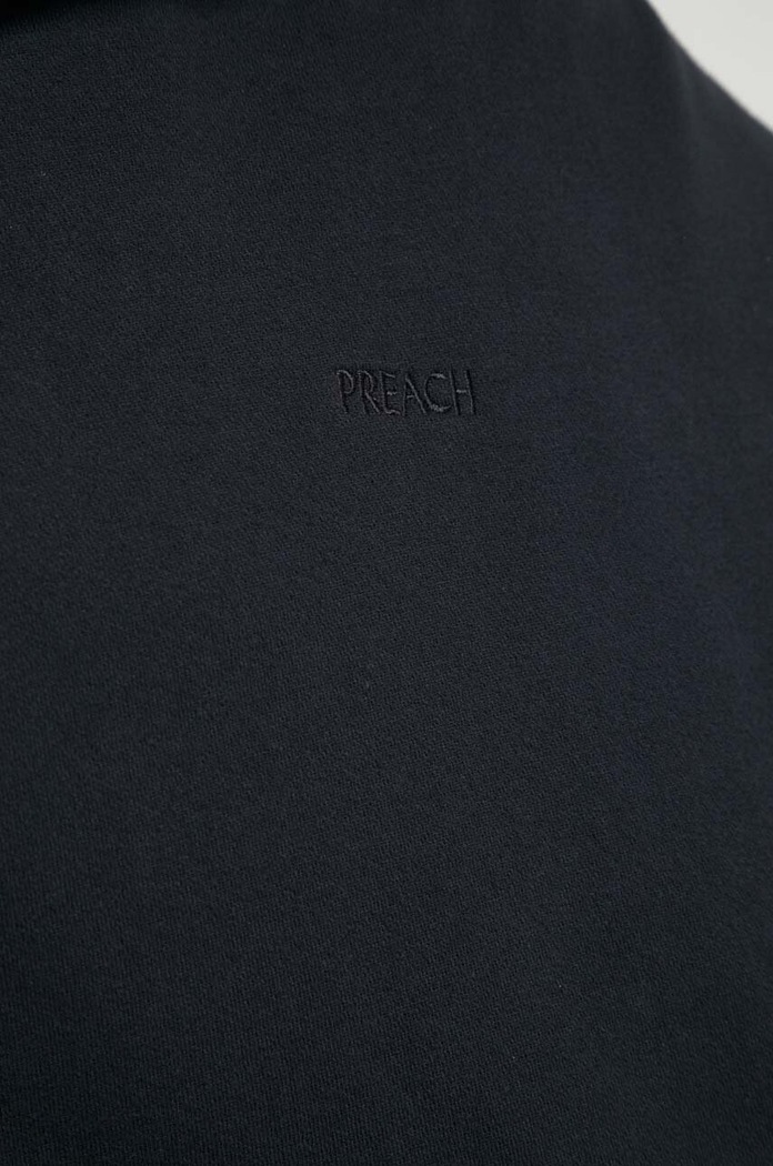 Bavlněná mikina Preach 206311.NOS černá