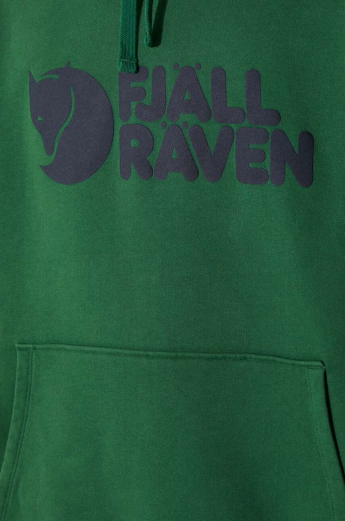 Fjallraven bluza bawełniana Logo Hoodie 84144