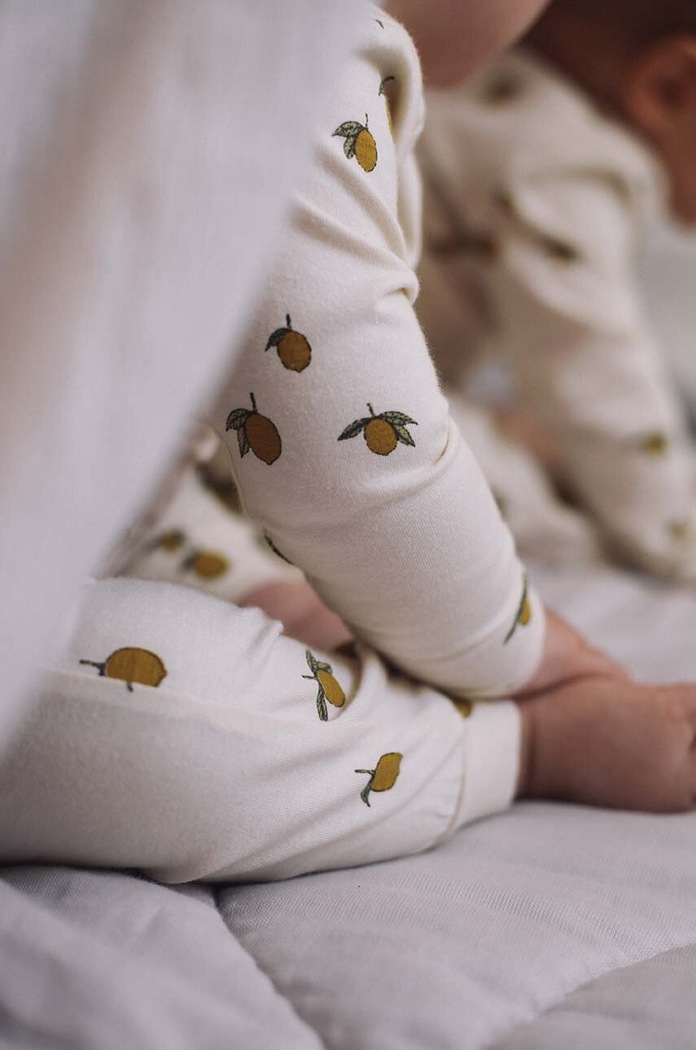 Bodi za bebe Konges Sløjd NEWBORN BODY GOTS KS3555