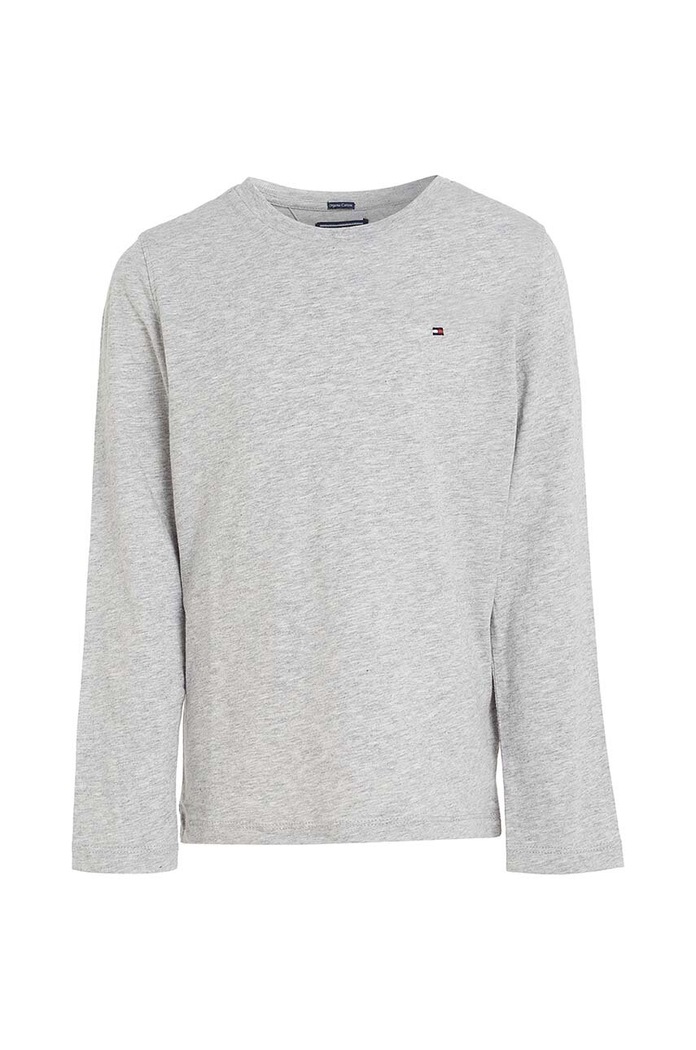 Tommy Hilfiger - Detské tričko s dlhým rukávom 74-176 cm KB0KB04141 sivá AA00