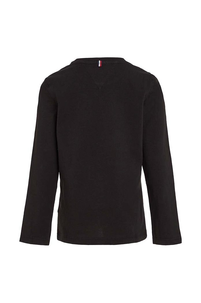 Băieți Tommy Hilfiger longsleeve copii 74-176 cm KB0KB04141 negru