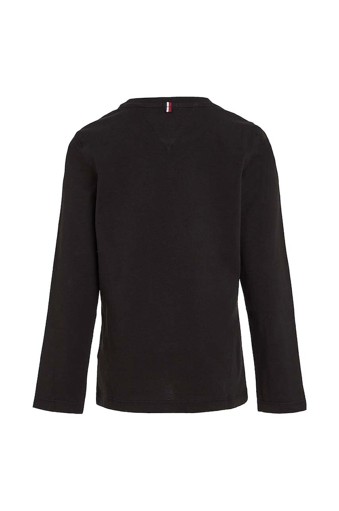 Băieți Tommy Hilfiger longsleeve copii 74-176 cm KB0KB04141 negru