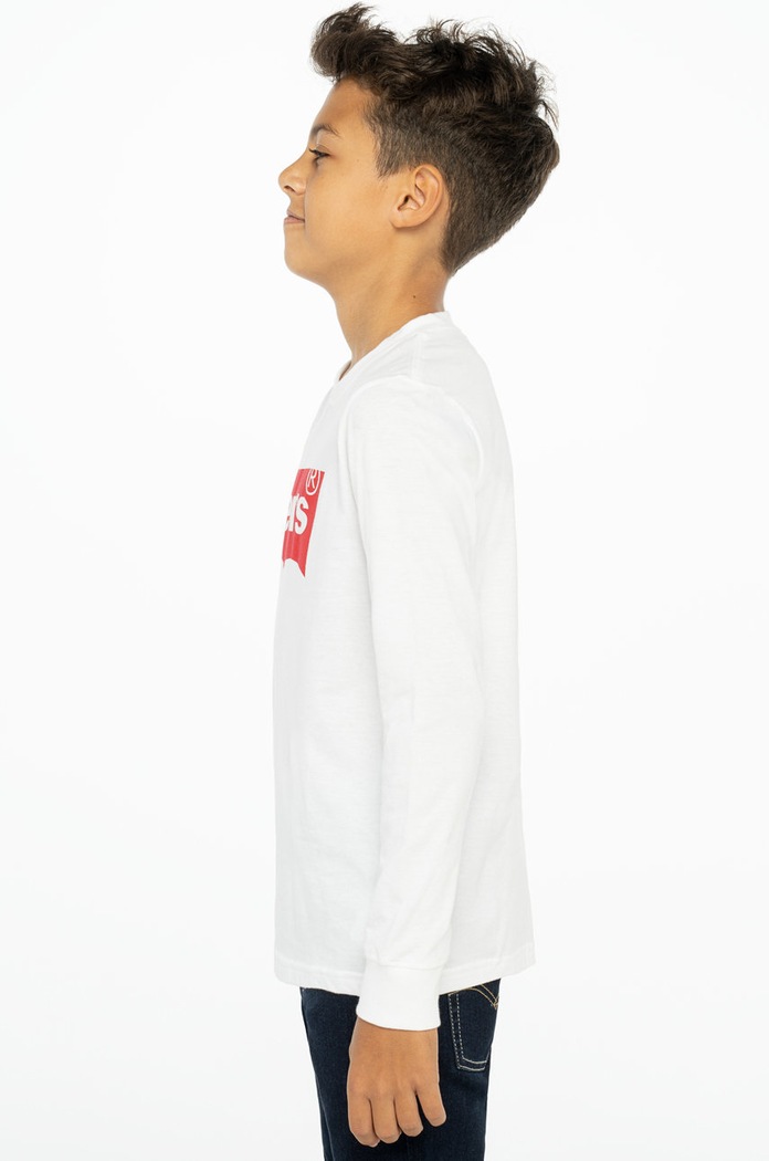 Băieți Levi's Longsleeve copii 8E8646.NOS.B alb