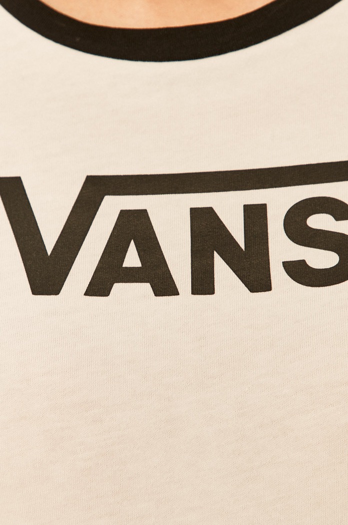 Vans - Tričko s dlhým rukávom VN0A3Z79YB21 biela