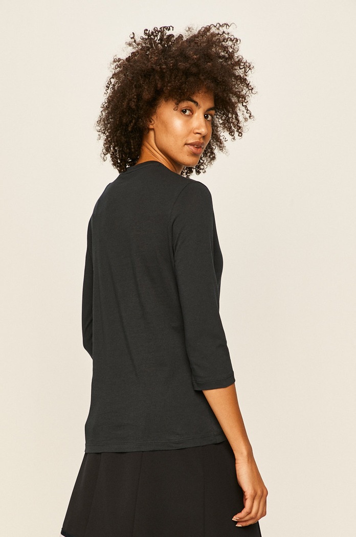 Oblečení Halenka Tommy Hilfiger WW0WW24968.NOS námořnická modř