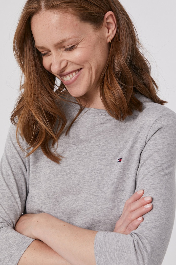 Halenka Tommy Hilfiger Tommy Hilfiger šedá WW0WW24968.NOS
