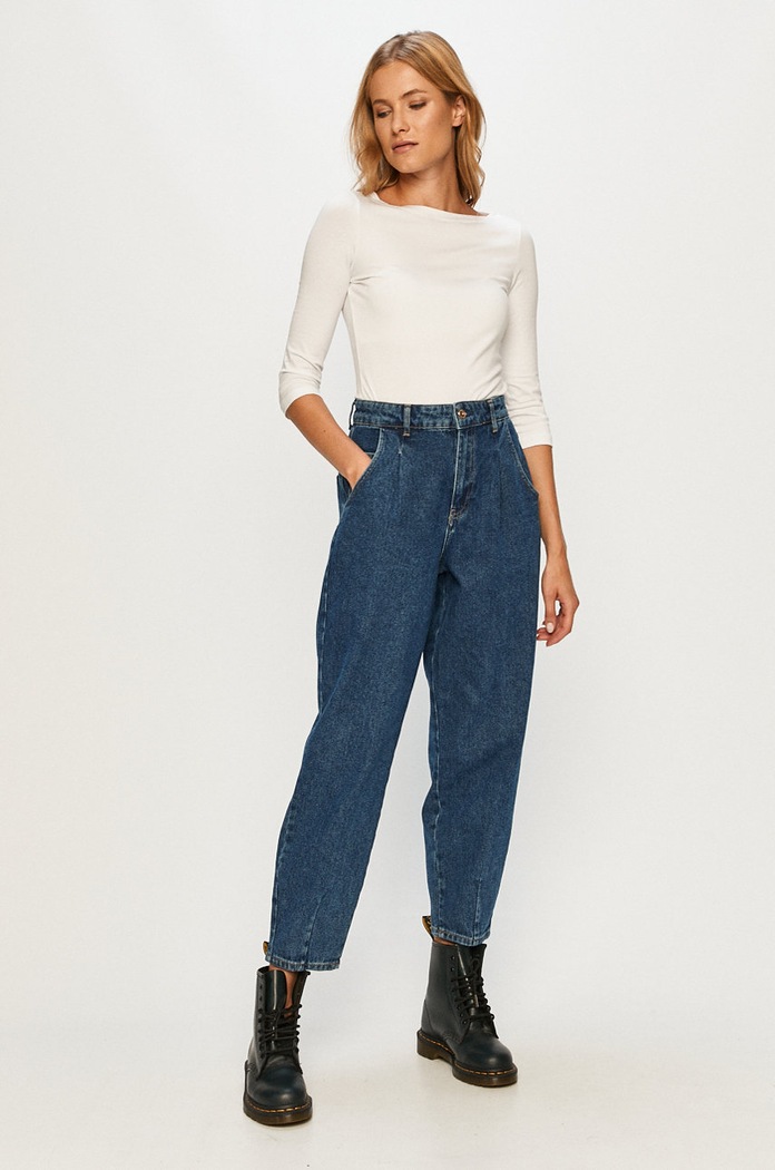 Vero Moda - Longsleeve 10233471 biały AA00