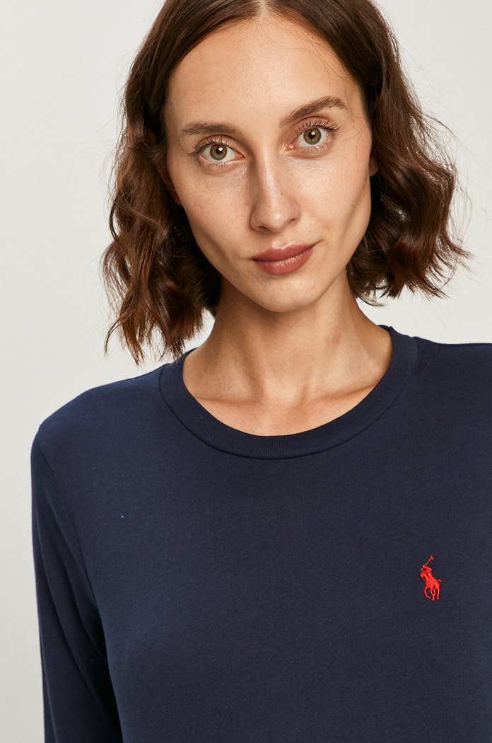 Polo Ralph Lauren - Longsleeve 211757946011 granatowy 211757946011
