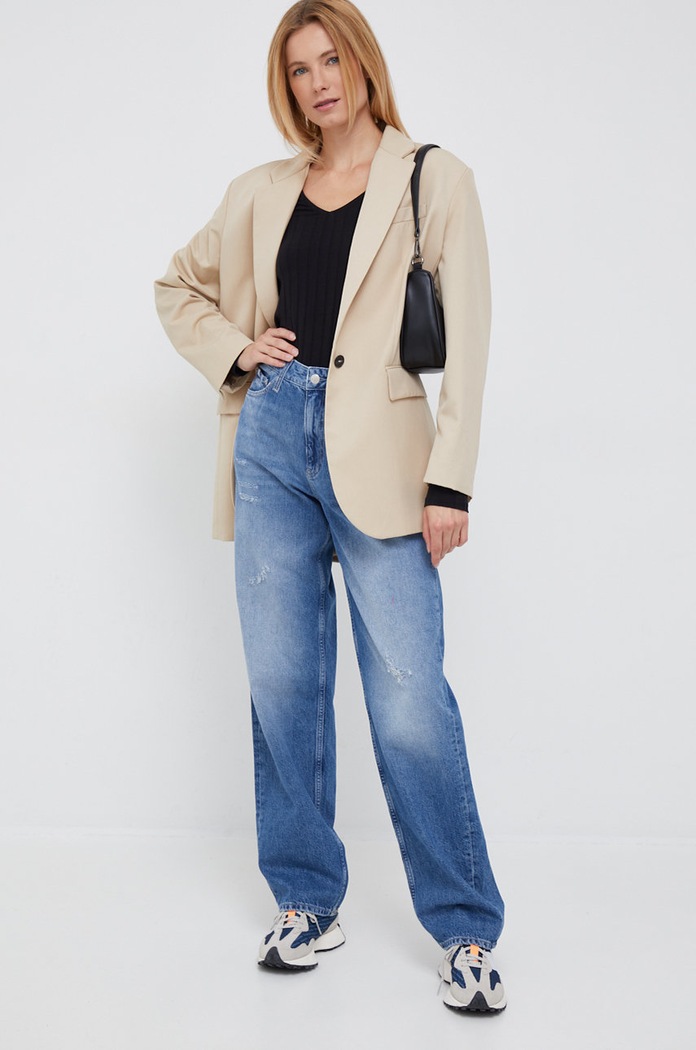 Vero Moda longsleeve 10270469.Black czarny AA00
