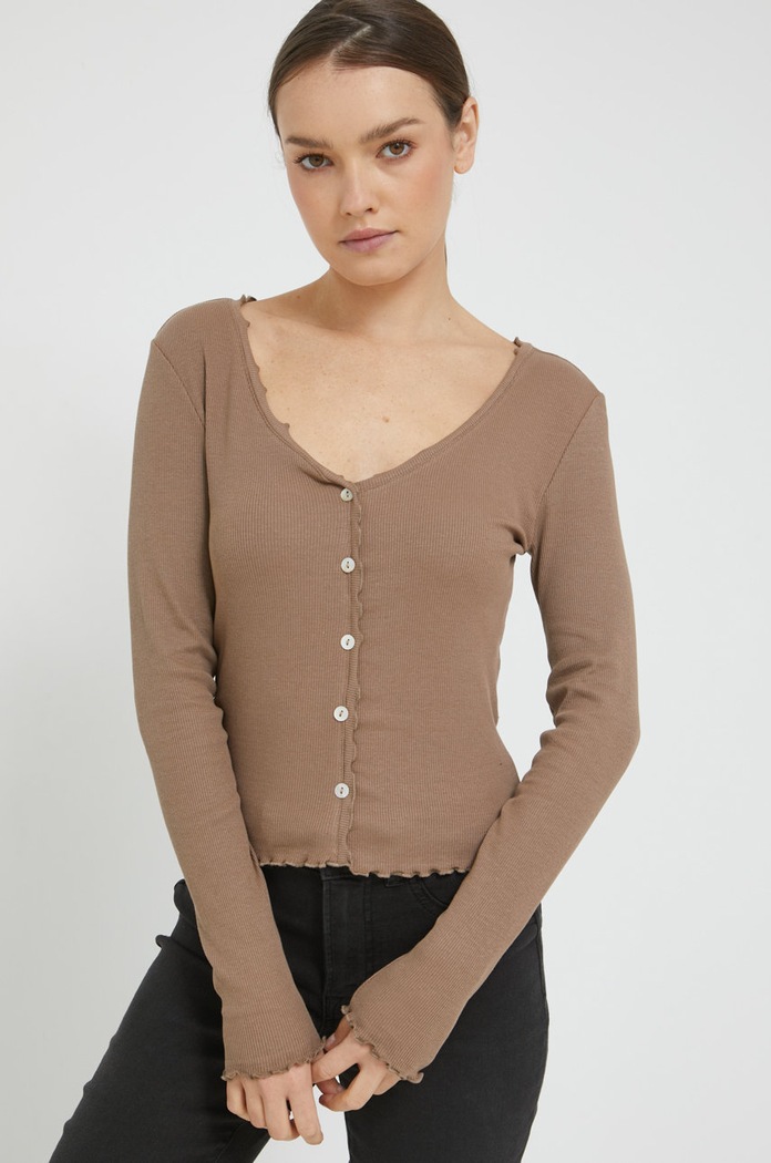 Only Longsleeve maro 15272727.Caribou