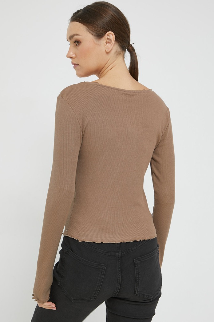 Îmbrăcăminte Only Longsleeve 15272727.Caribou maro