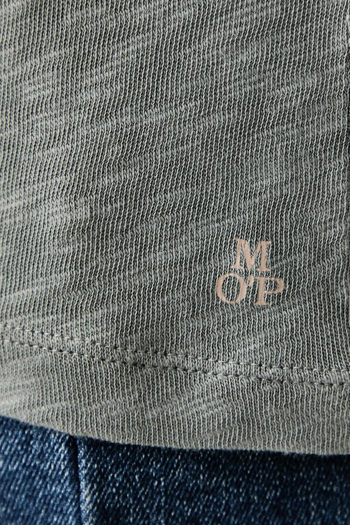 Longsleeve damski bawełniany Marc O'Polo szary 5000009478