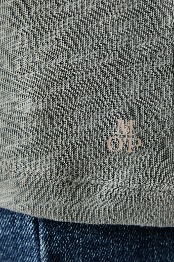 Longsleeve damski bawełniany Marc O'Polo szary 5000009478