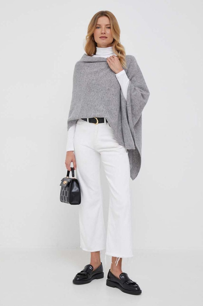 United Colors of Benetton Longsleeve bawełniany 3GA2E2224.101.. biały AA00