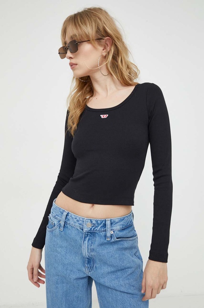Longsleeve Diesel μαύρο A05106.0EJAI
