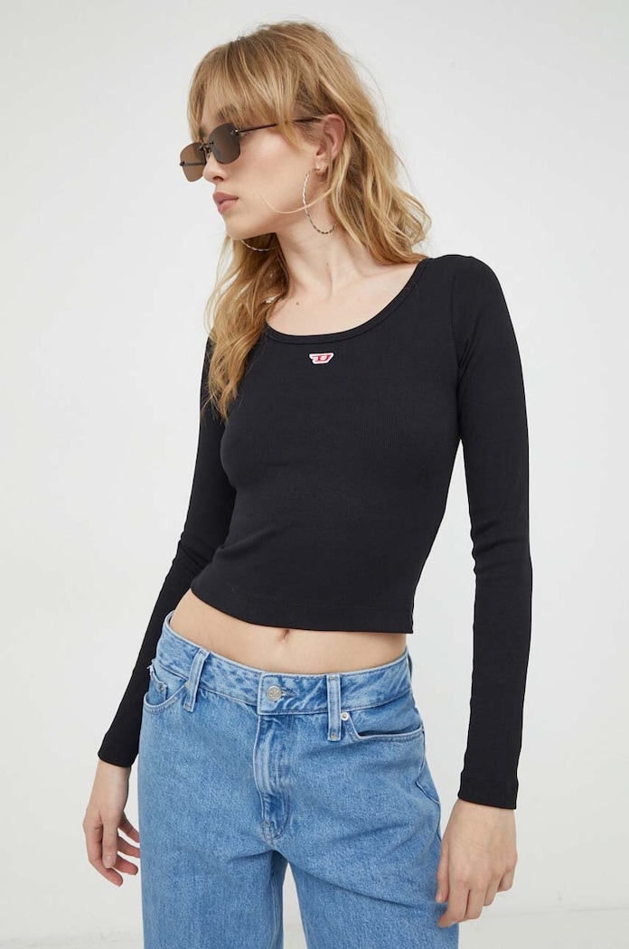 Longsleeve Diesel μαύρο A05106.0EJAI