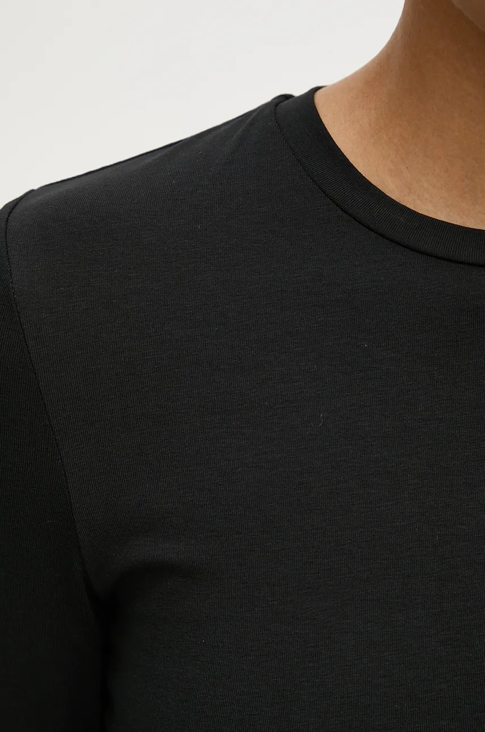 Samsoe Samsoe longsleeve ESTER F00013211 czarny