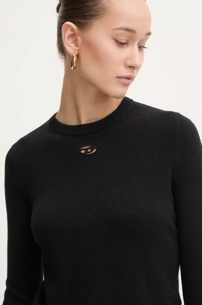 Diesel maglione in lana M-AREESAX nero A13013.0GEAY