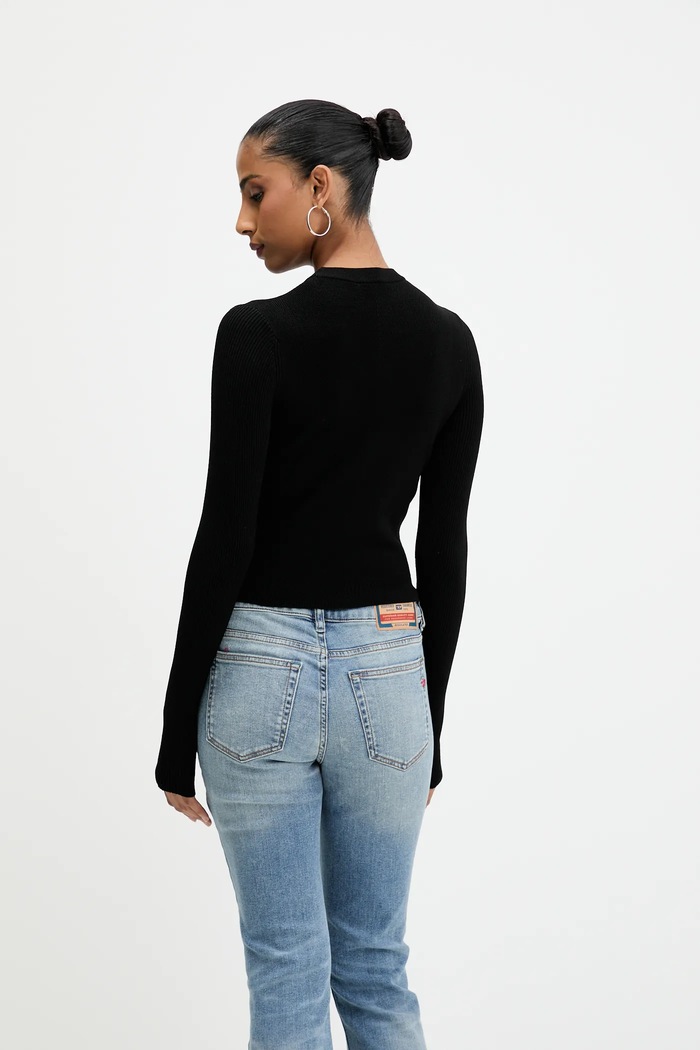 Ρούχα Πουλόβερ Diesel M-VALARI KNITWEAR A15328.0DLAX μαύρο