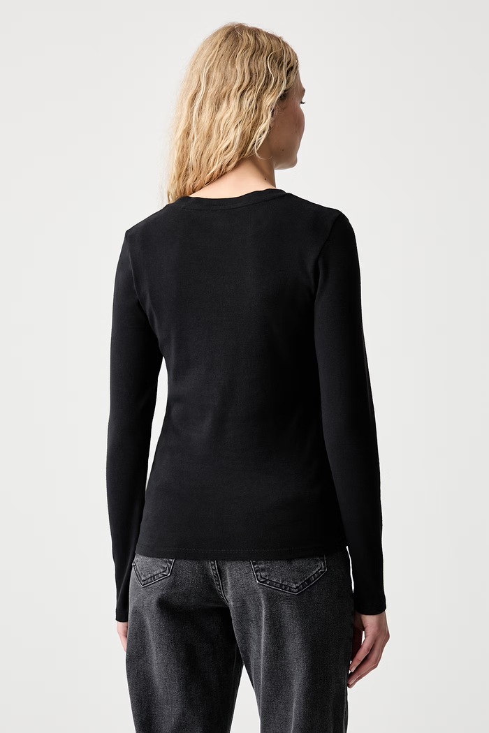 Levi's majica z dolgimi rokavi ženska bombažna ESSENTIAL LS paket 2 kosov bela 004AP
