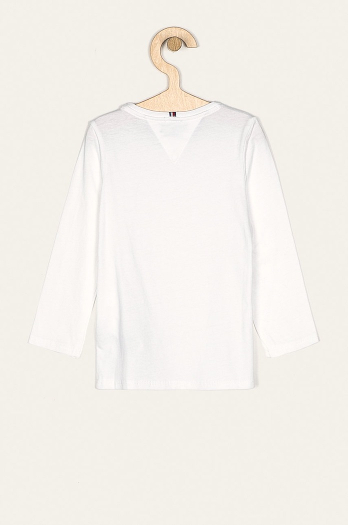 Tommy Hilfiger - Longsleeve copii 74-176 cm KG0KG03706 alb AA00