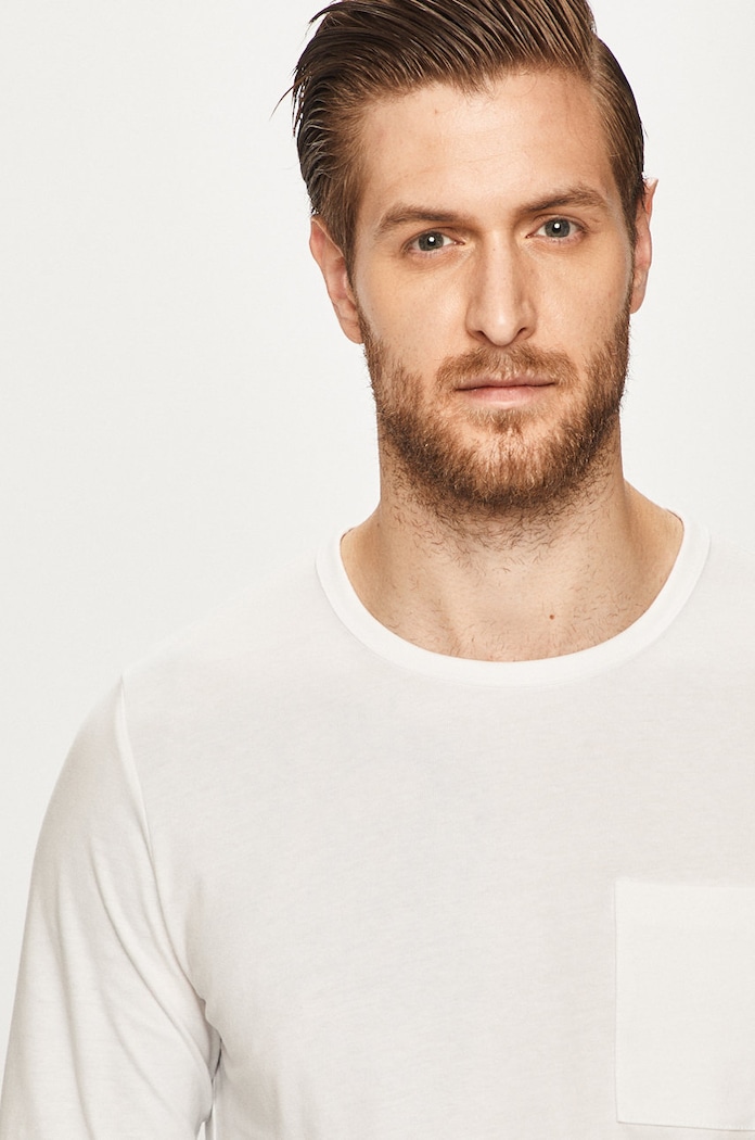 s. Oliver - Longsleeve biały 03.899.31.5224