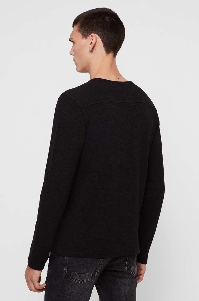 AllSaints - Longsleeve Muse LS Crew μαύρο MD021R