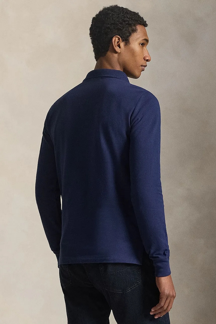 Polo Ralph Lauren longsleeve shirt 710681126038 navy AA00