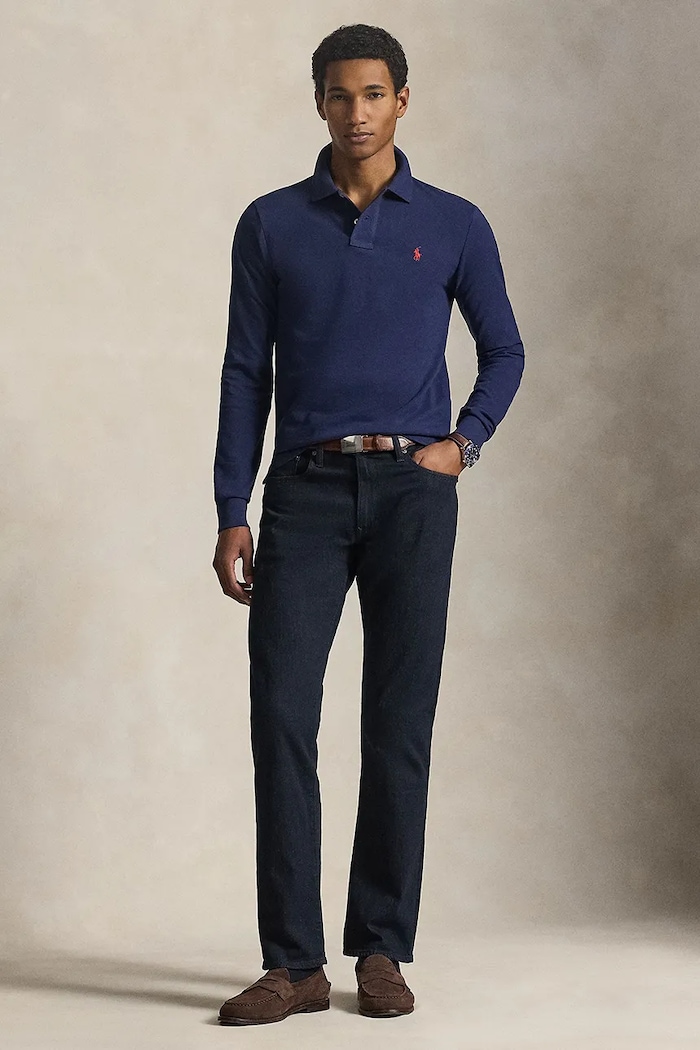 Clothing Polo Ralph Lauren longsleeve shirt 710681126038 navy
