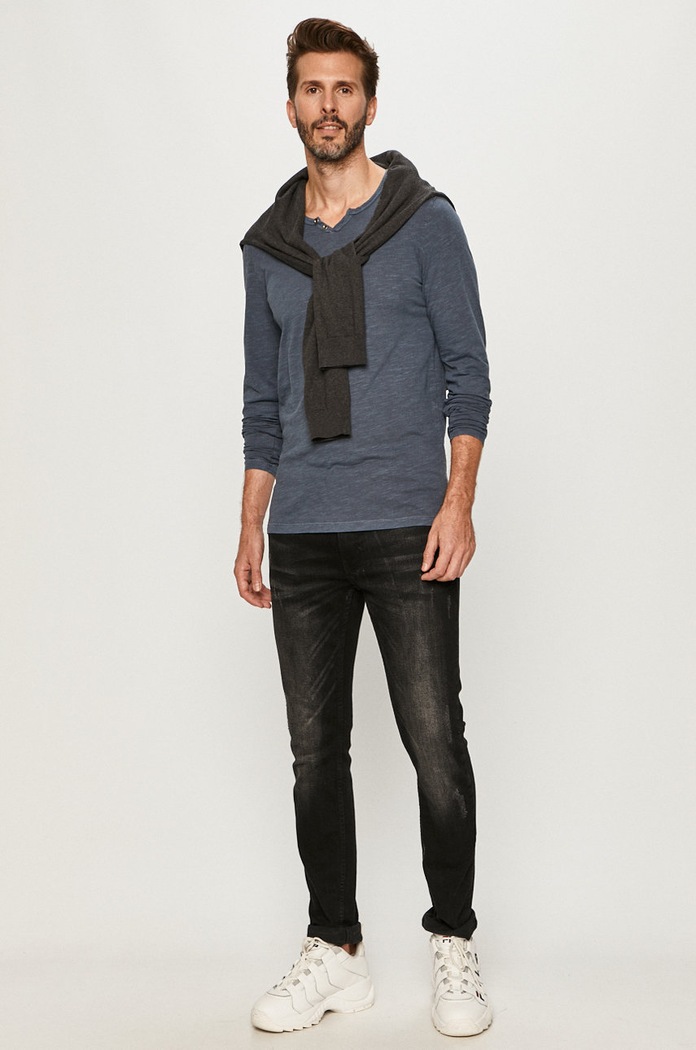 Jack & Jones - Longsleeve 12172361 bleumarin AA00