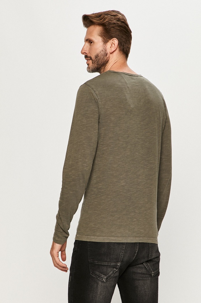 Oblečenie Jack & Jones - Tričko s dlhým rukávom 12172361 zelená