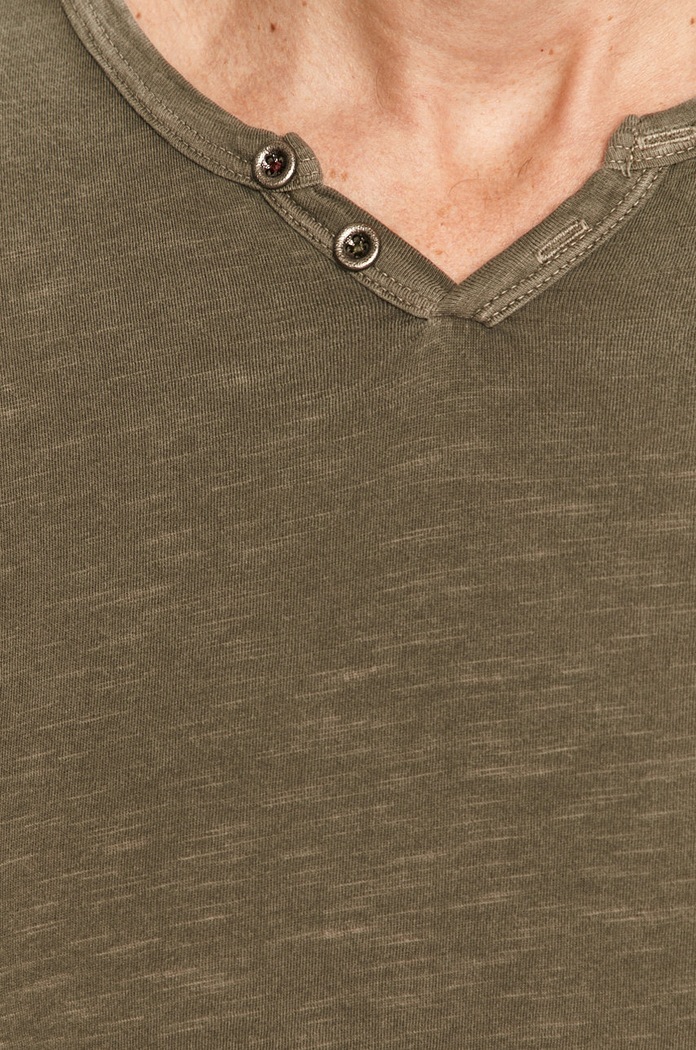 Jack & Jones - Tričko s dlhým rukávom 12172361 zelená