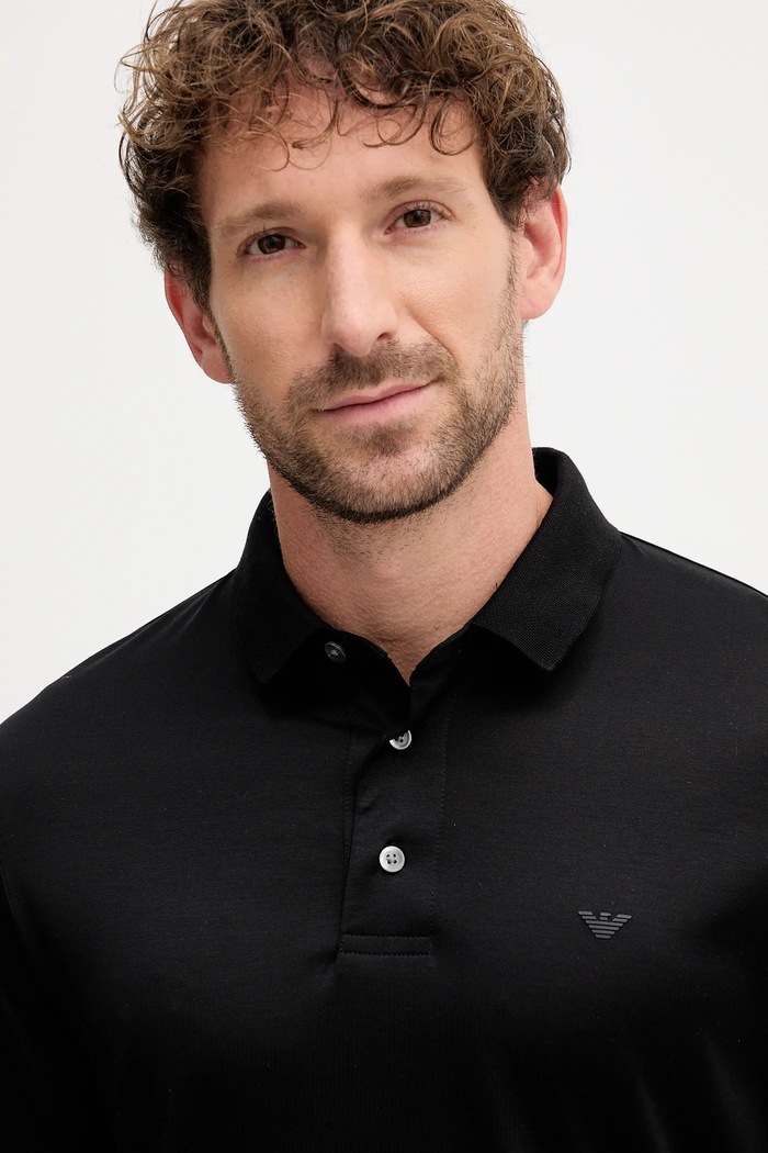 Longsleeve Emporio Armani 8N1F97.1JUVZ negru