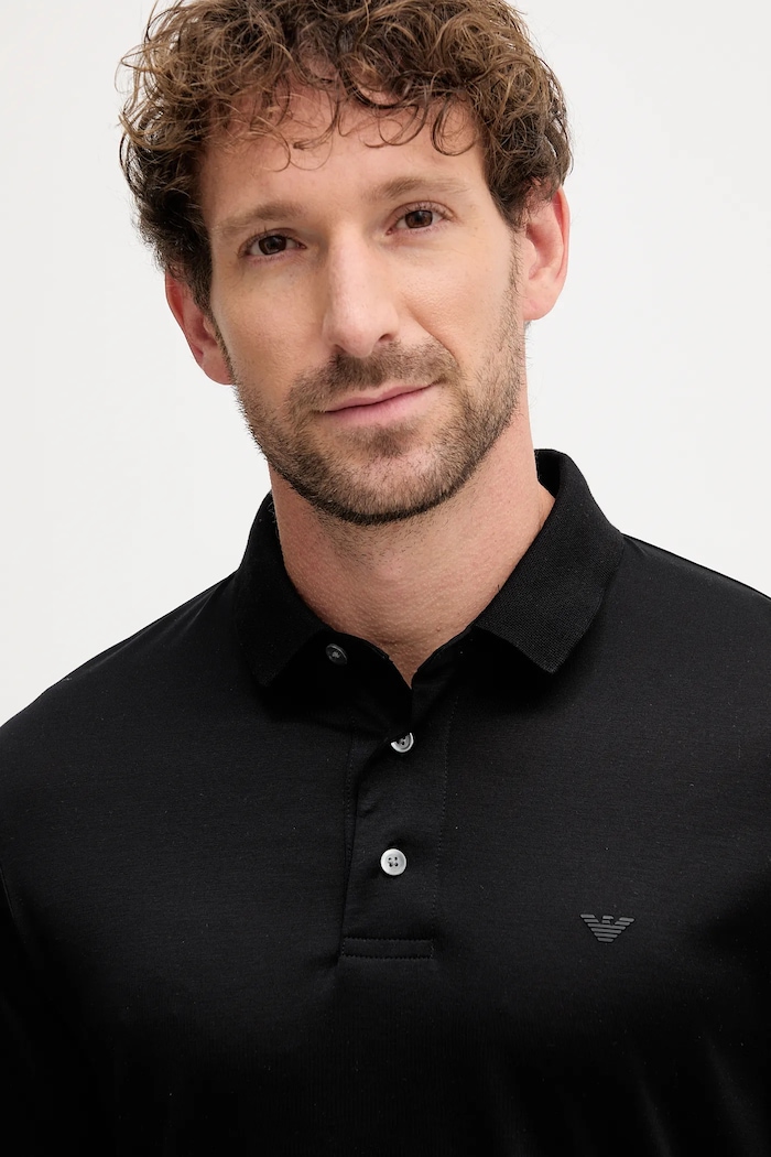 Longsleeve Emporio Armani 8N1F97.1JUVZ negru