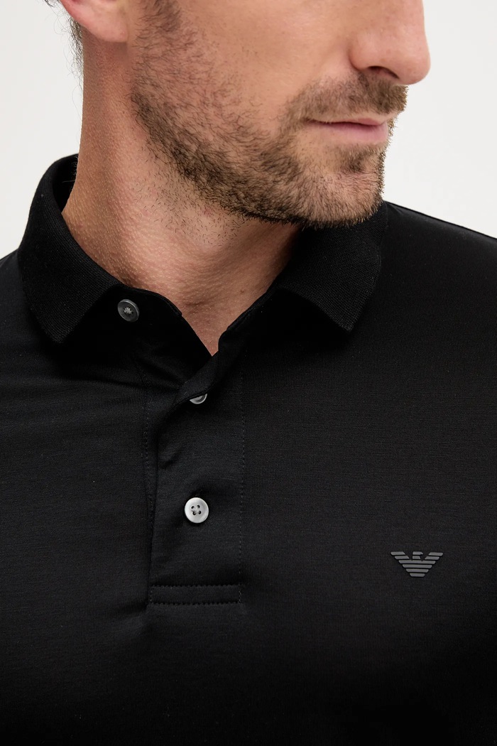 Longsleeve Emporio Armani negru 8N1F97.1JUVZ