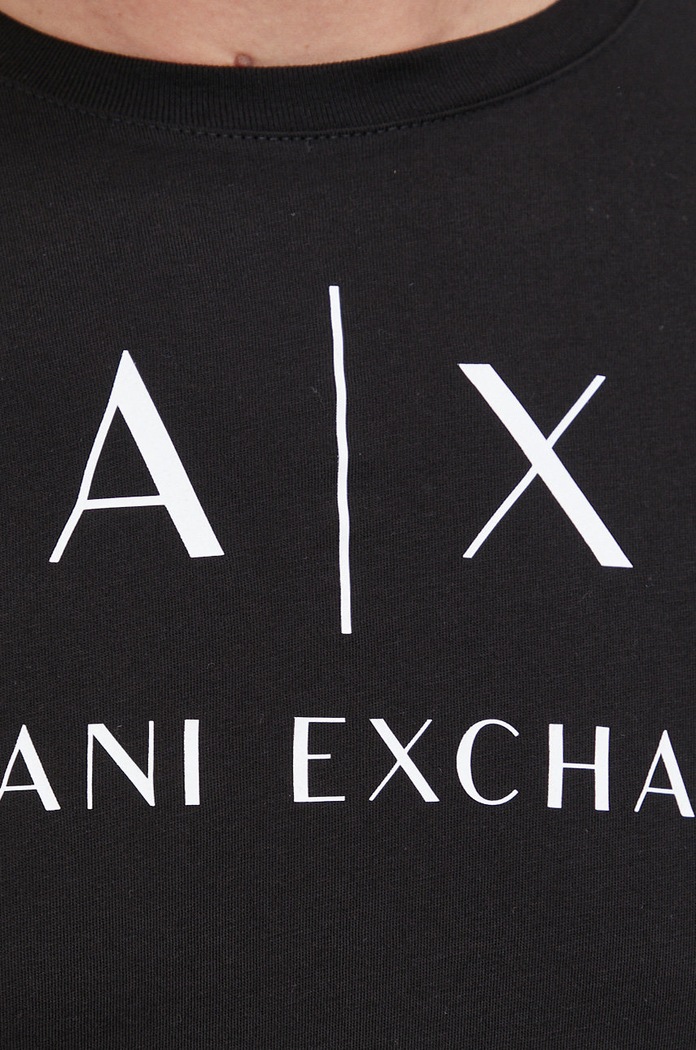 Majica dugih rukava Armani Exchange 8NZTCH.Z8H4Z.NOS crna