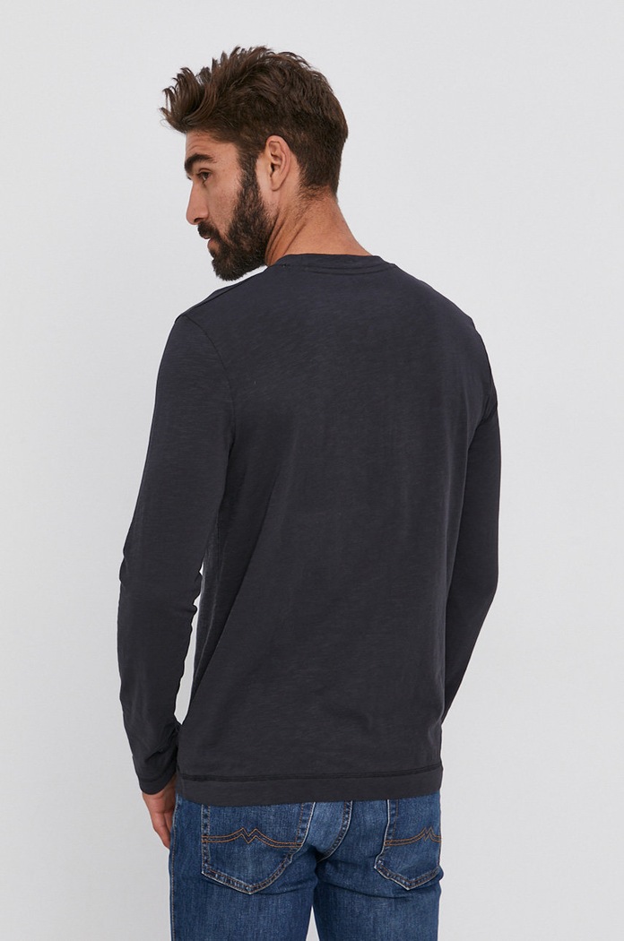 Odzież Marc O'Polo Longsleeve bawełniany M27222252080 granatowy