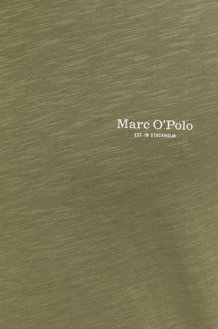 Bavlněné tričko s dlouhým rukávem Marc O'Polo Marc O'Polo zelená M27222252080