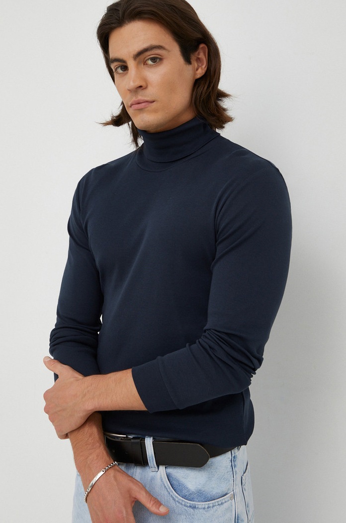 Marc O'Polo longsleeve bawełniany bawełna granatowy M29220252226
