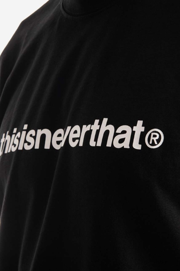 Pamučna majica dugih rukava thisisneverthat T-Logo L/S Tee thisisneverthat TN220TTSLT01 crna