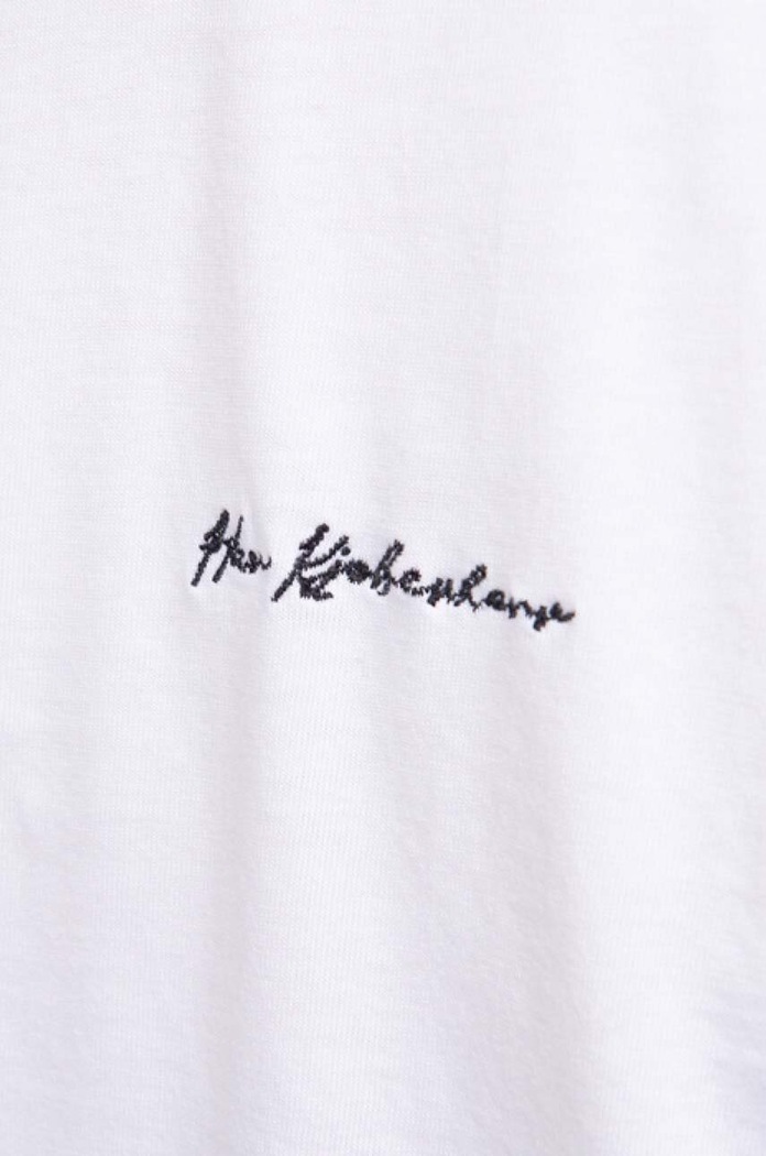 Han Kjøbenhavn longsleeve bawełniany Casual Tee Long Sleeve biały M.132072